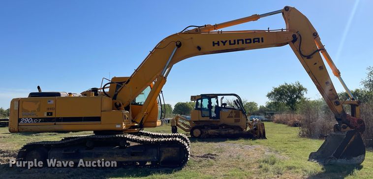 image for item NX9783 2002 Hyundai Robex 290LC-7  excavator