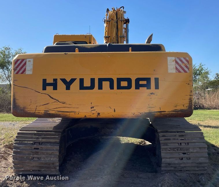 image for item NX9783 2002 Hyundai Robex 290LC-7  excavator