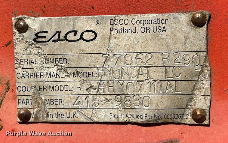 image for item NX9783 2002 Hyundai Robex 290LC-7  excavator