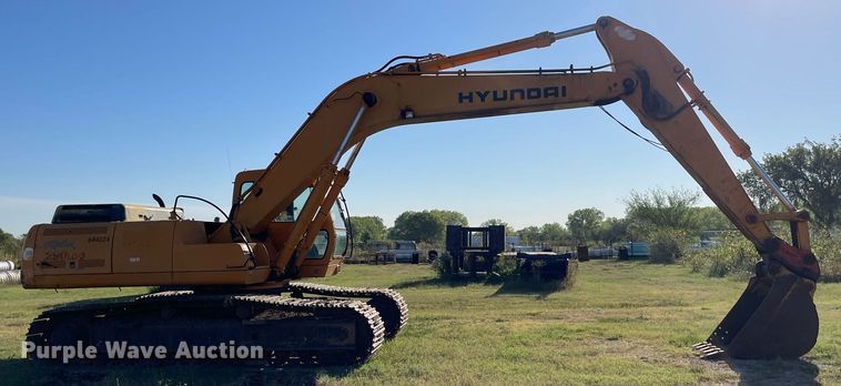image for item NX9784 2001 Hyundai Robex 290LC-3  excavator