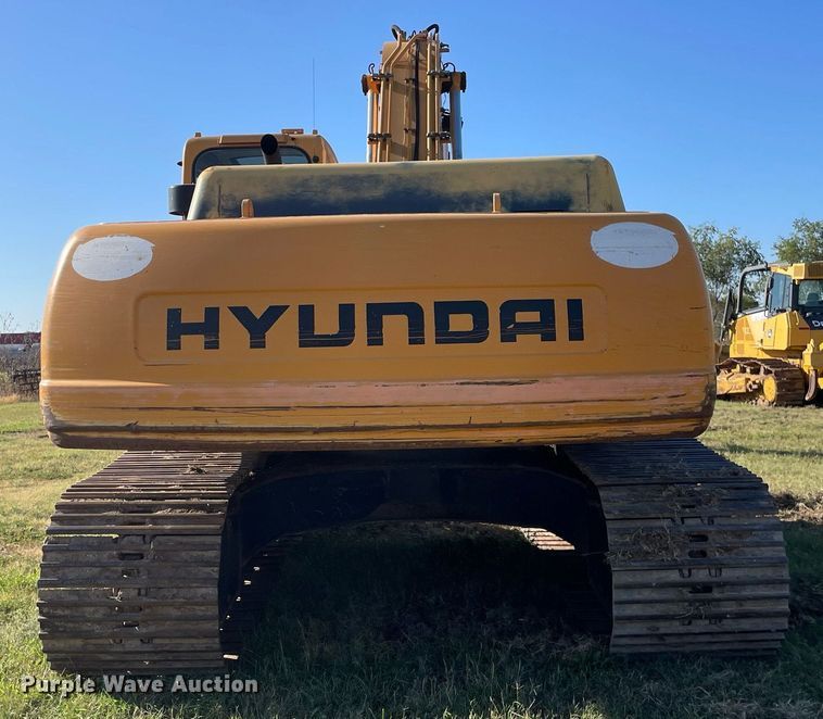 image for item NX9784 2001 Hyundai Robex 290LC-3  excavator