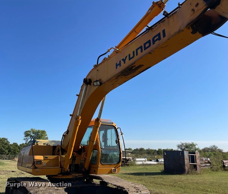 image for item NX9784 2001 Hyundai Robex 290LC-3  excavator