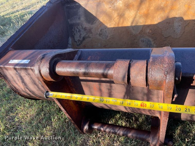 image for item NX9785 59" W excavator bucket