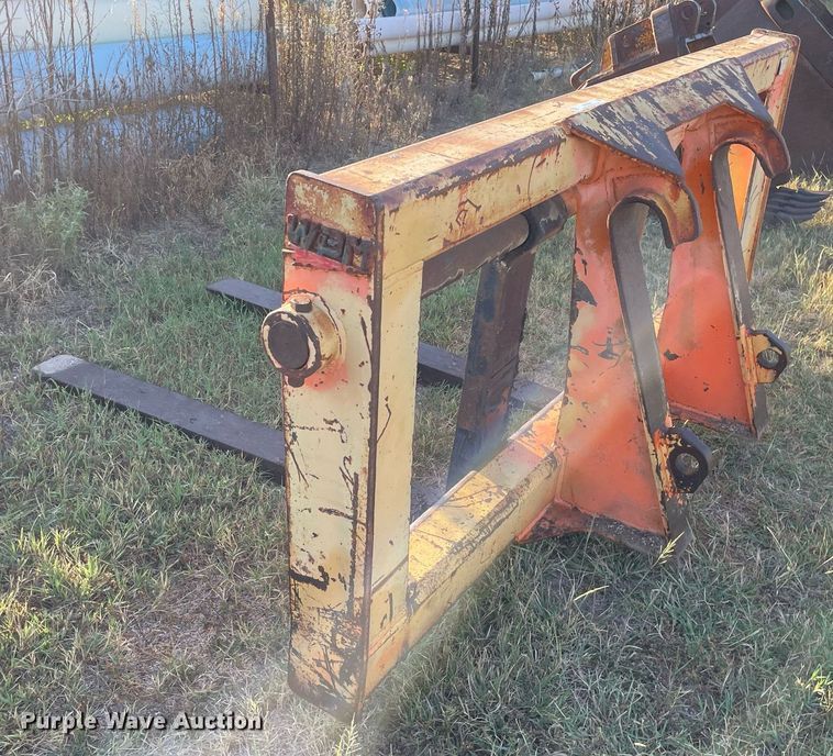 image for item NX9786 WBM Fork PP-60-96  wheel loader forks