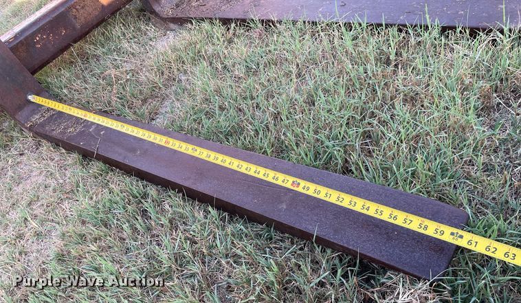 image for item NX9786 WBM Fork PP-60-96  wheel loader forks