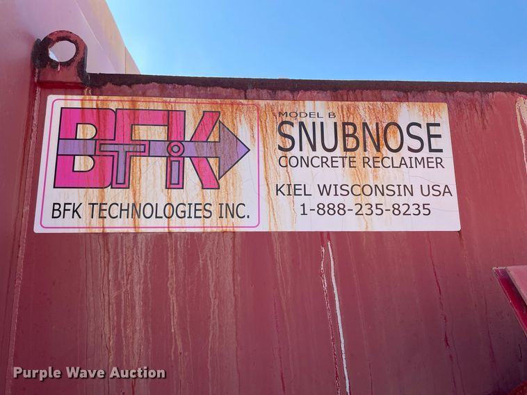 image for item NX9835 BFK Model B Snubnose  concrete reclaimer