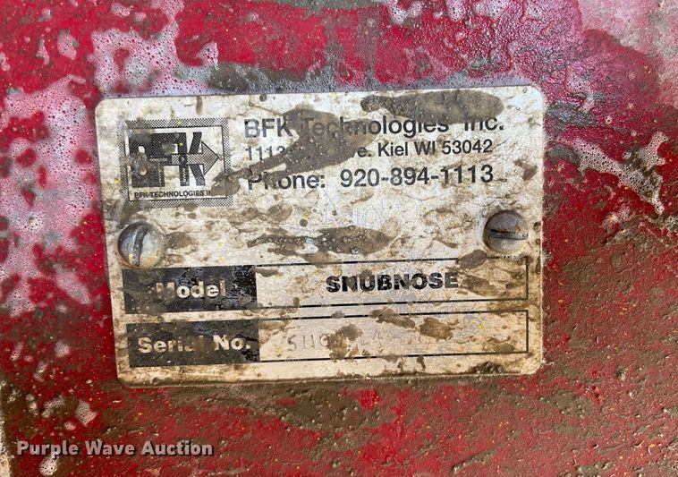 image for item NX9835 BFK Model B Snubnose  concrete reclaimer