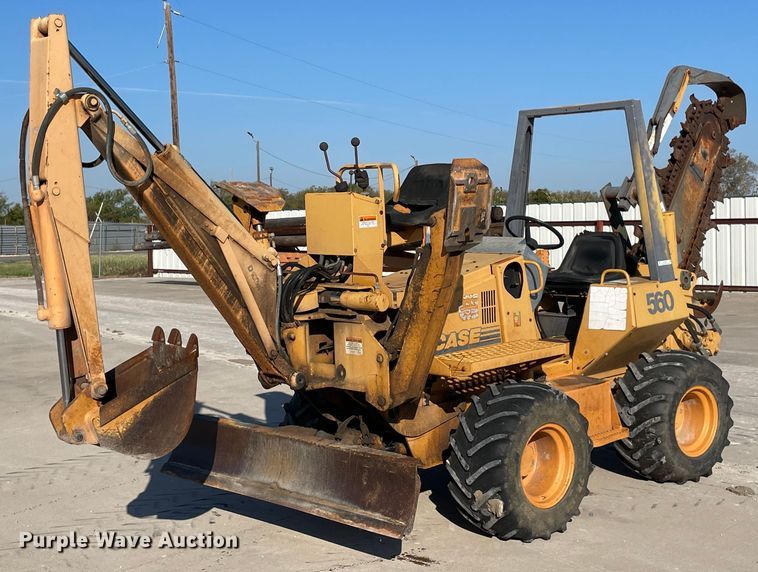 image for item NY9910 1999 Case 560  trencher