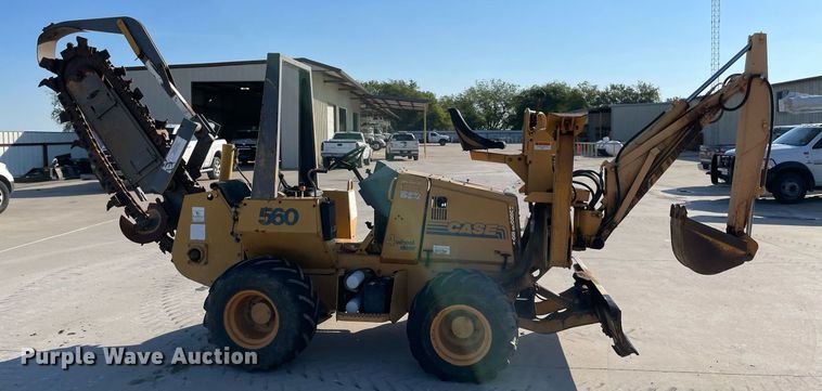 image for item NY9910 1999 Case 560  trencher