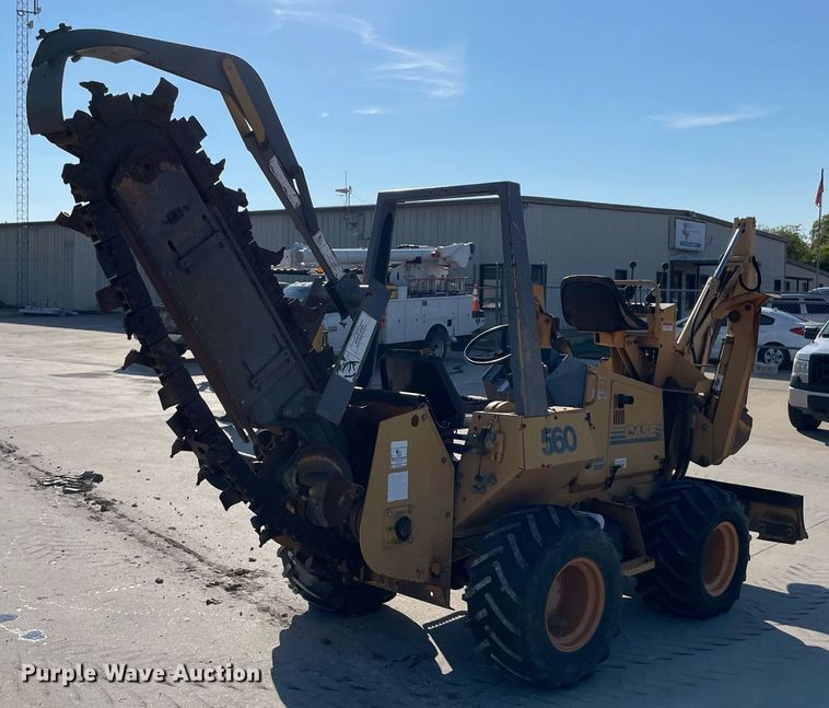 image for item NY9910 1999 Case 560  trencher