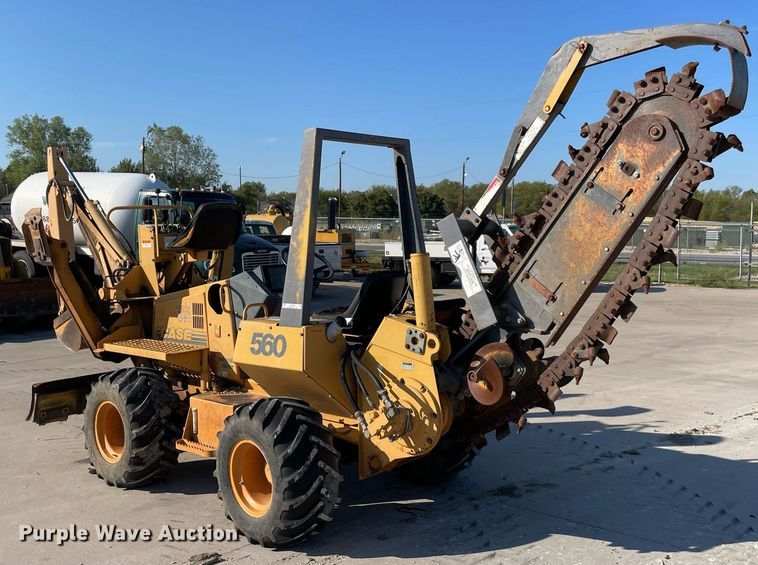 image for item NY9910 1999 Case 560  trencher