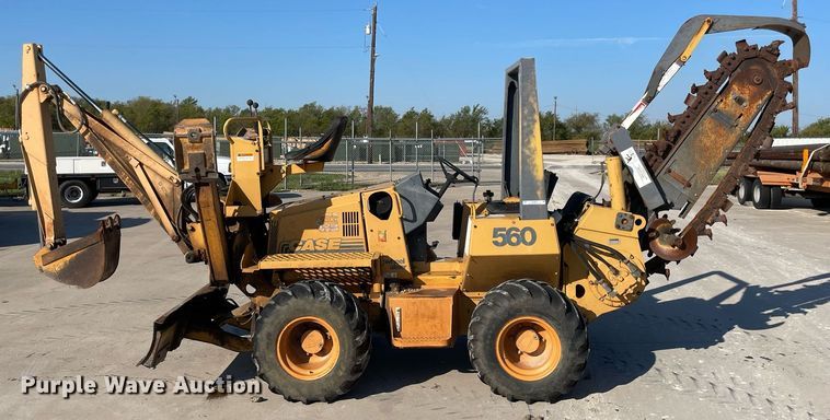 image for item NY9910 1999 Case 560  trencher