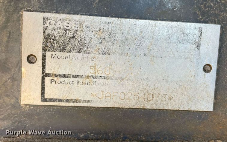 image for item NY9910 1999 Case 560  trencher