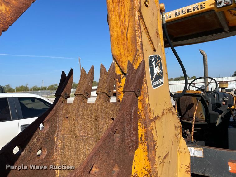 image for item NY9914 1988 John Deere 410C  backhoe