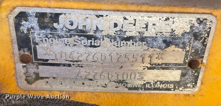 image for item NY9914 1988 John Deere 410C  backhoe