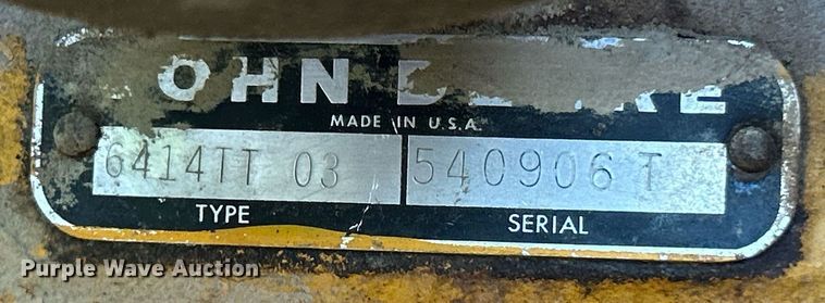 image for item NZ9033 1981 John Deere 672A  motor grader