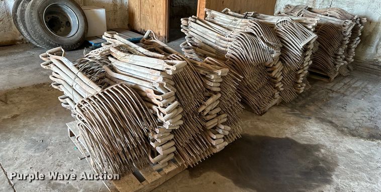 image for item OF9056 (3) pallets of pitch forks