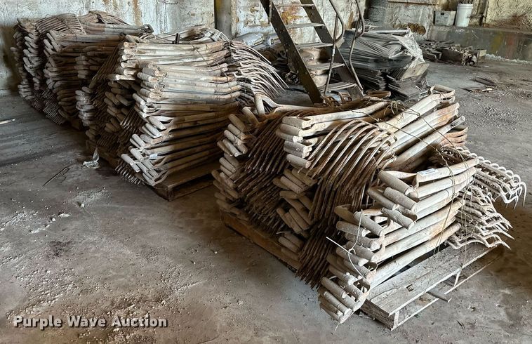 image for item OF9056 (3) pallets of pitch forks