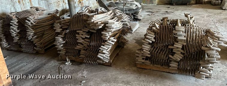 image for item OF9056 (3) pallets of pitch forks