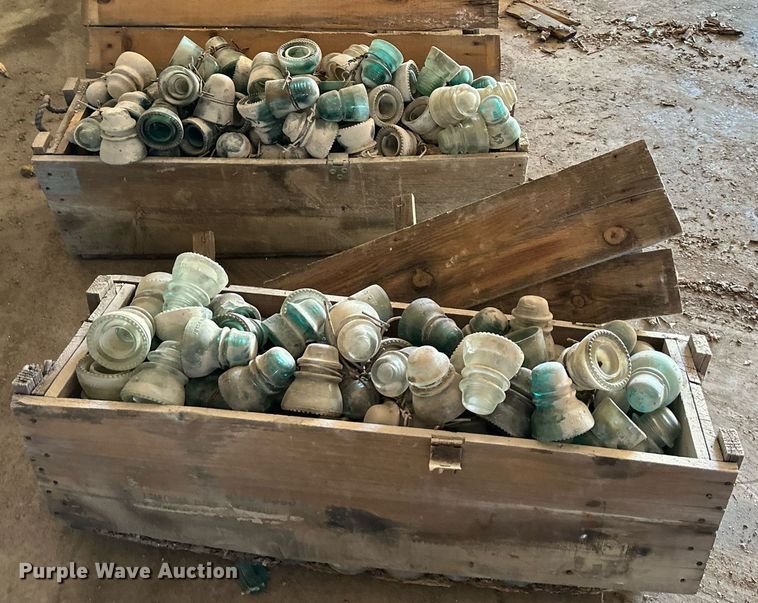 image for item OF9057 (13) boxes of power line insulators