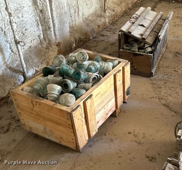 image for item OF9057 (13) boxes of power line insulators