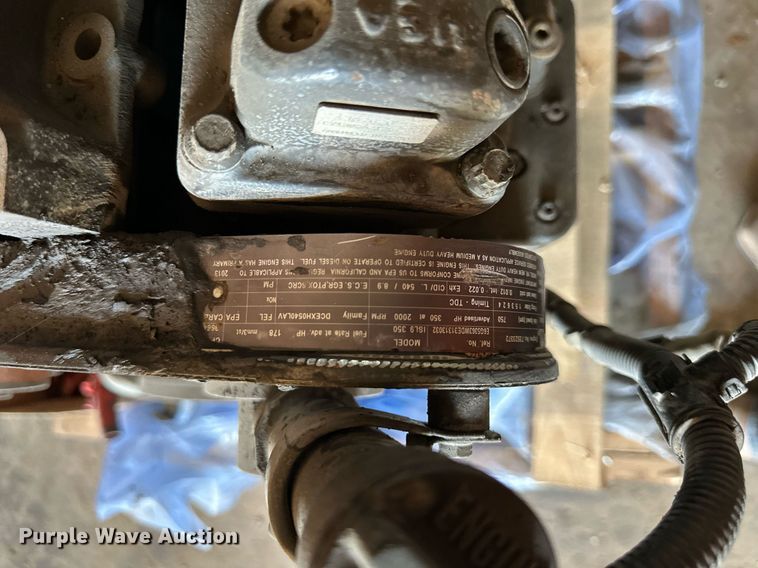 image for item OF9058 2013 Cummins Paccar PX-9  engine