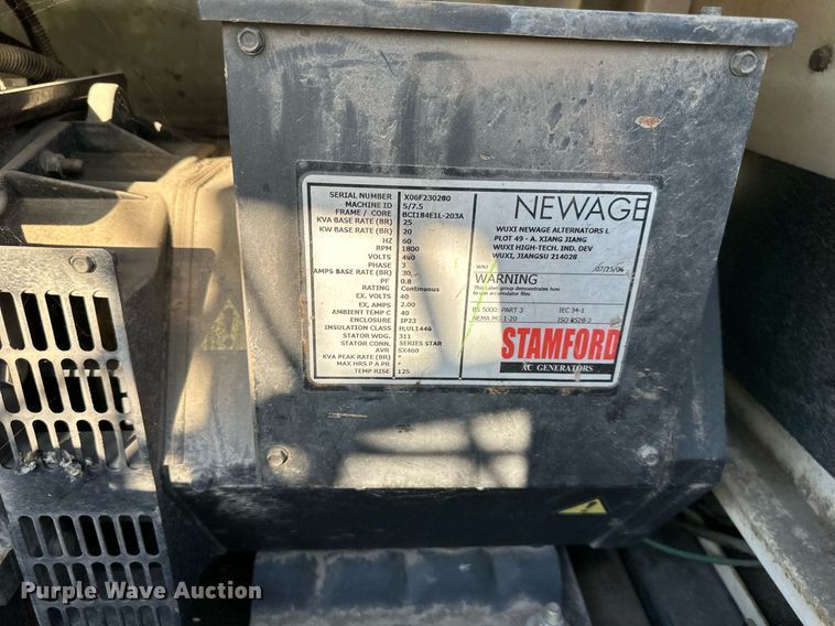 image for item OF9059 Terex T25G  generator
