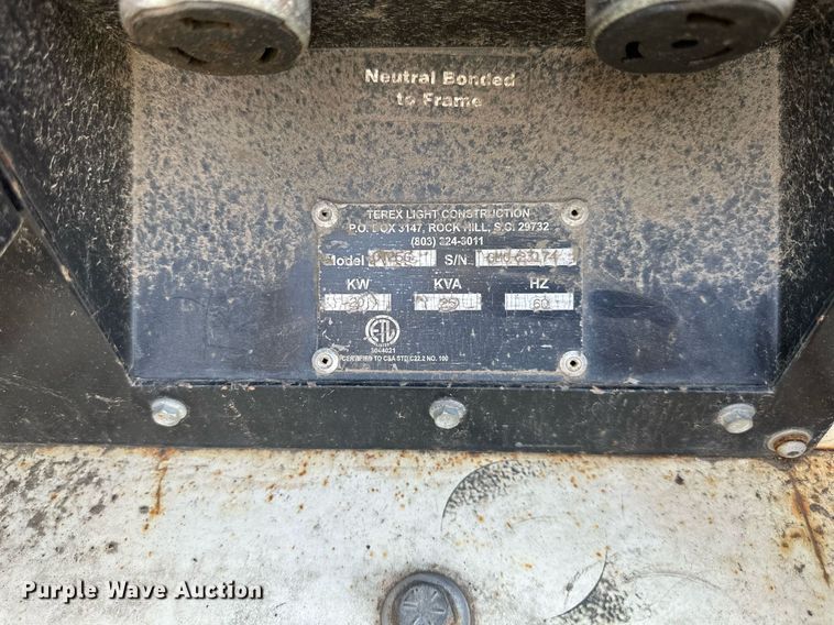 image for item OF9059 Terex T25G  generator