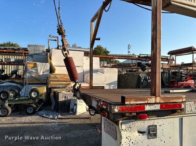 image for item OF9061 1994 Ford L8000  crane truck