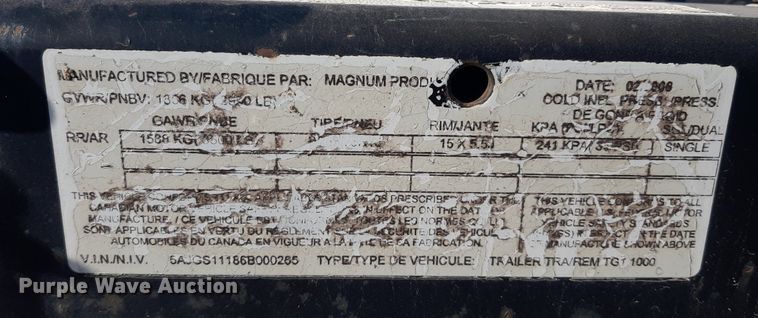 image for item OF9486 2005 Magnum MMG35  generator