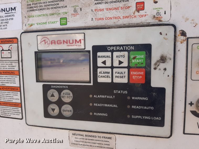 image for item OF9487 2007 Magnum MMG35FH  generator