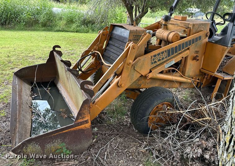 image for item OG9255 1980 Case 580C  backhoe