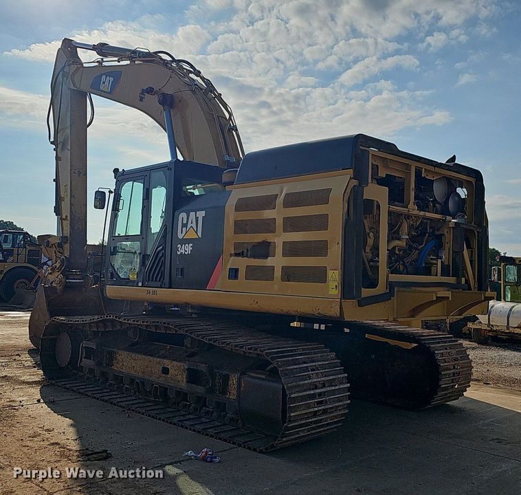 image for item OG9422 2018 Caterpillar 349FL  excavator