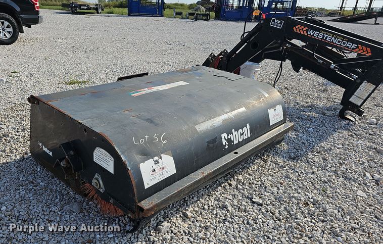 image for item OG9428 2012 Bobcat 72 Sweeper  skid steer sweeper