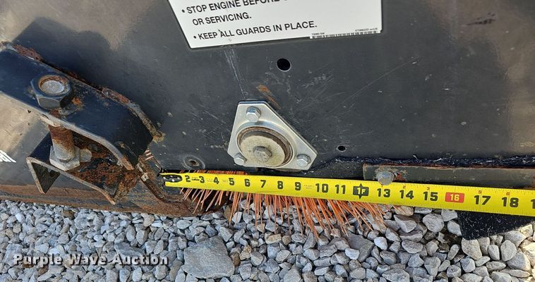 image for item OG9428 2012 Bobcat 72 Sweeper  skid steer sweeper