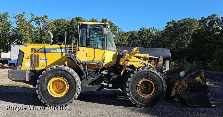 image for item OG9445 2010 Komatsu WA380-6  wheel loader