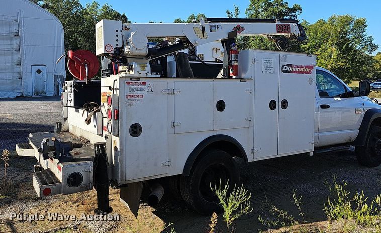 image for item OG9446 2008 Dodge Ram 5500HD  utility / service truck