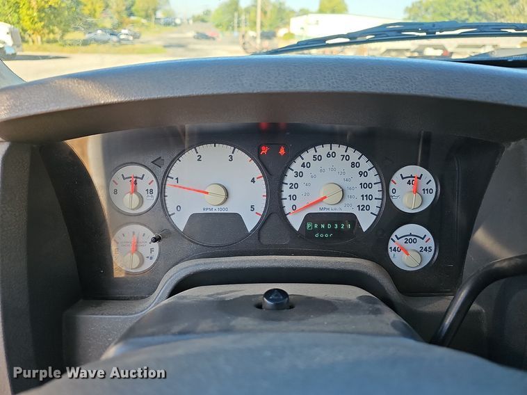 image for item OG9446 2008 Dodge Ram 5500HD  utility / service truck