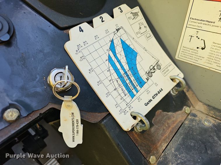 image for item OG9449 2014 Genie GTH844  telehandler