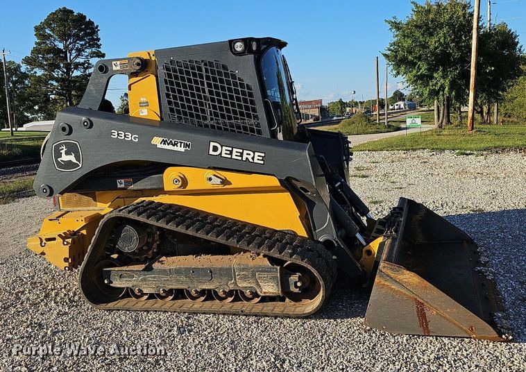 image for item OG9450 2021 John Deere 333G  tracked skid steer loader