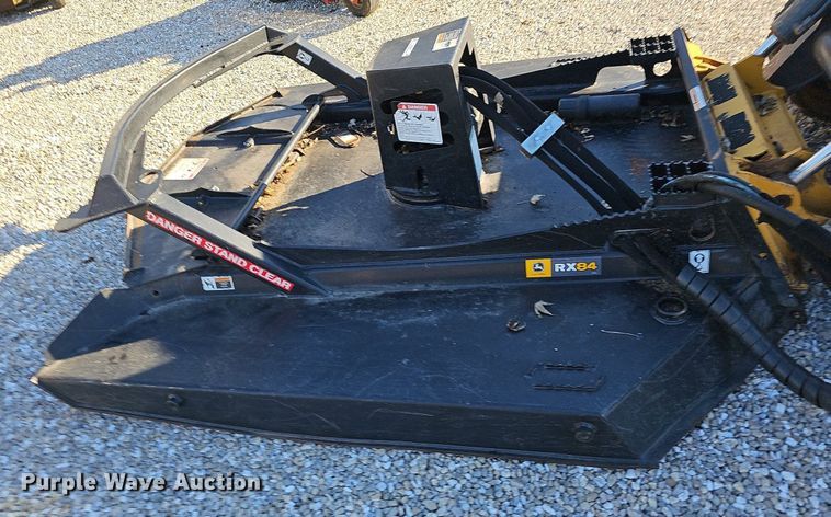 image for item OG9451 John Deere RX84  skid steer rotary mower