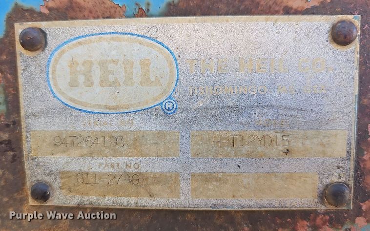 image for item OG9462 1998 Kenworth  dump truck