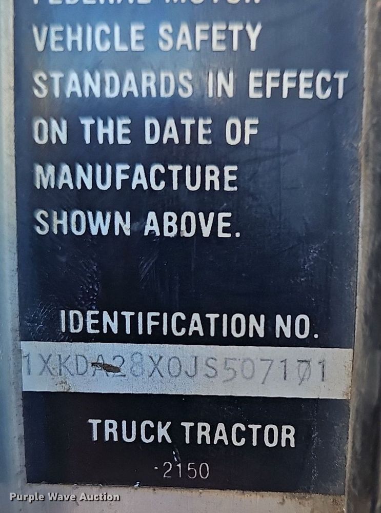 image for item OG9462 1998 Kenworth  dump truck