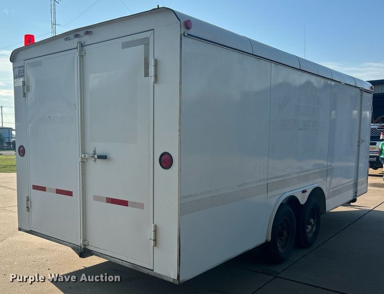 image for item DJ6343 2004 W-W Trailer  enclosed cargo trailer