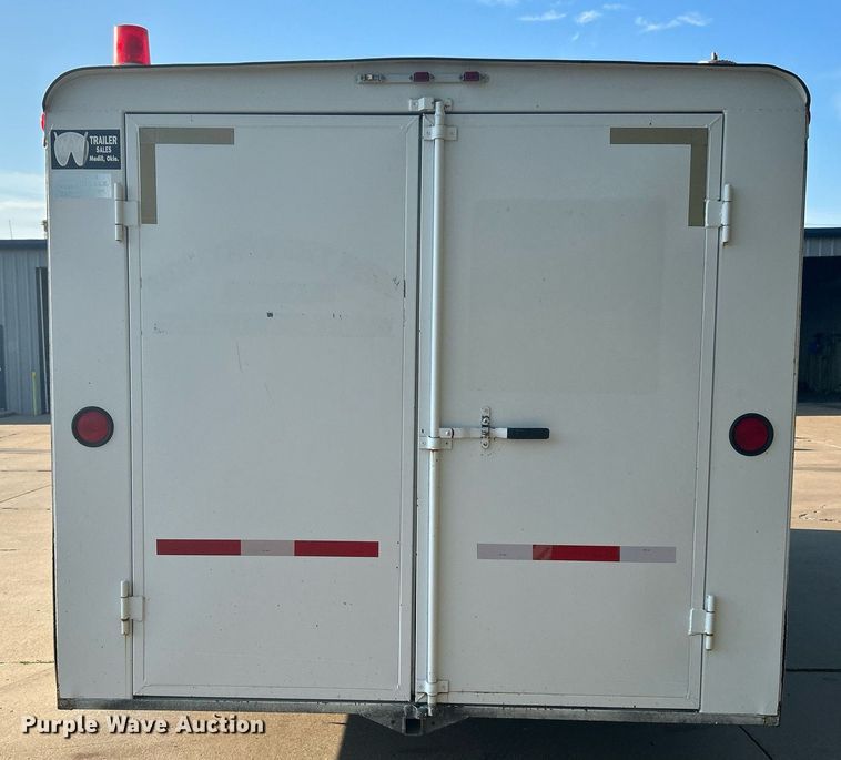 image for item DJ6343 2004 W-W Trailer  enclosed cargo trailer