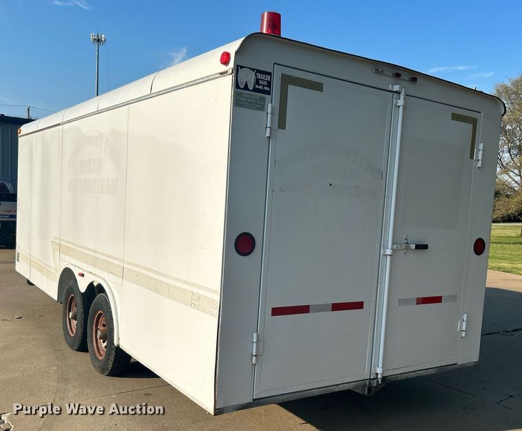 image for item DJ6343 2004 W-W Trailer  enclosed cargo trailer