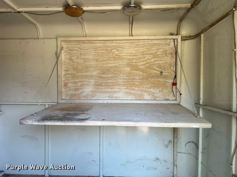 image for item DJ6343 2004 W-W Trailer  enclosed cargo trailer