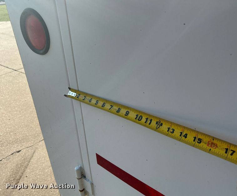 image for item DJ6343 2004 W-W Trailer  enclosed cargo trailer