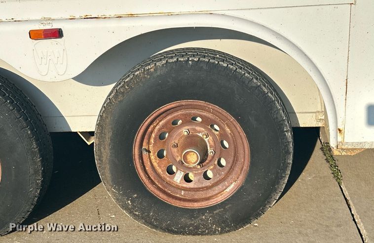 image for item DJ6343 2004 W-W Trailer  enclosed cargo trailer