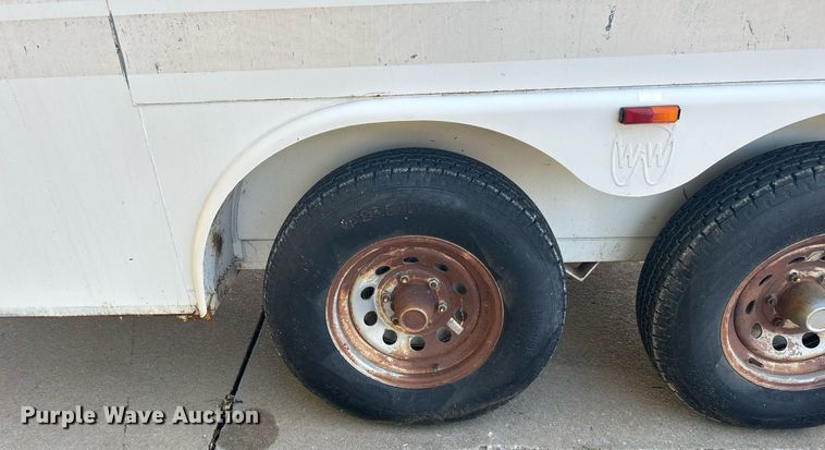 image for item DJ6343 2004 W-W Trailer  enclosed cargo trailer